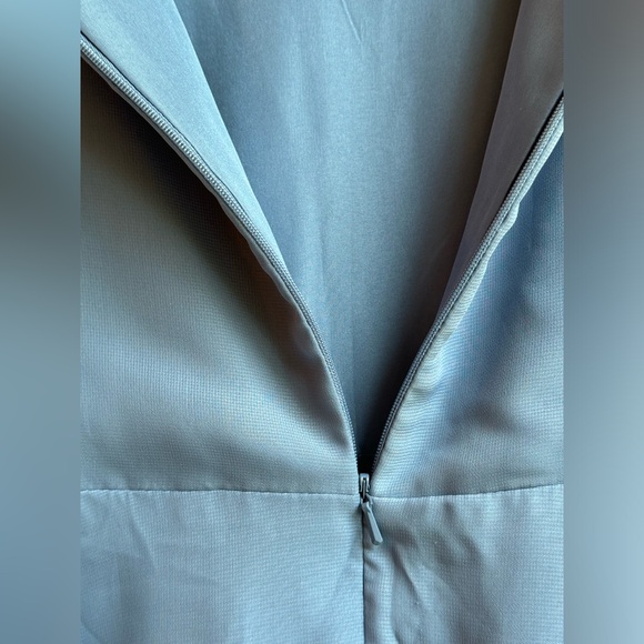 Slate Blue Dress, size J14 - Picture 6 of 8